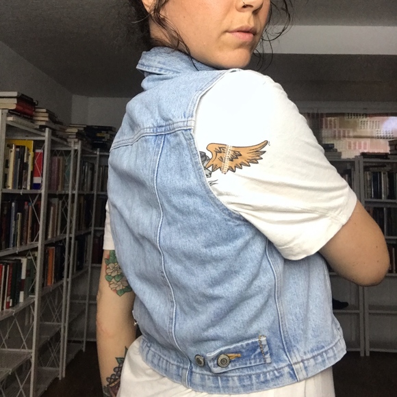 Vintage GAP Denim Vest - B6 - Picture 5 of 6